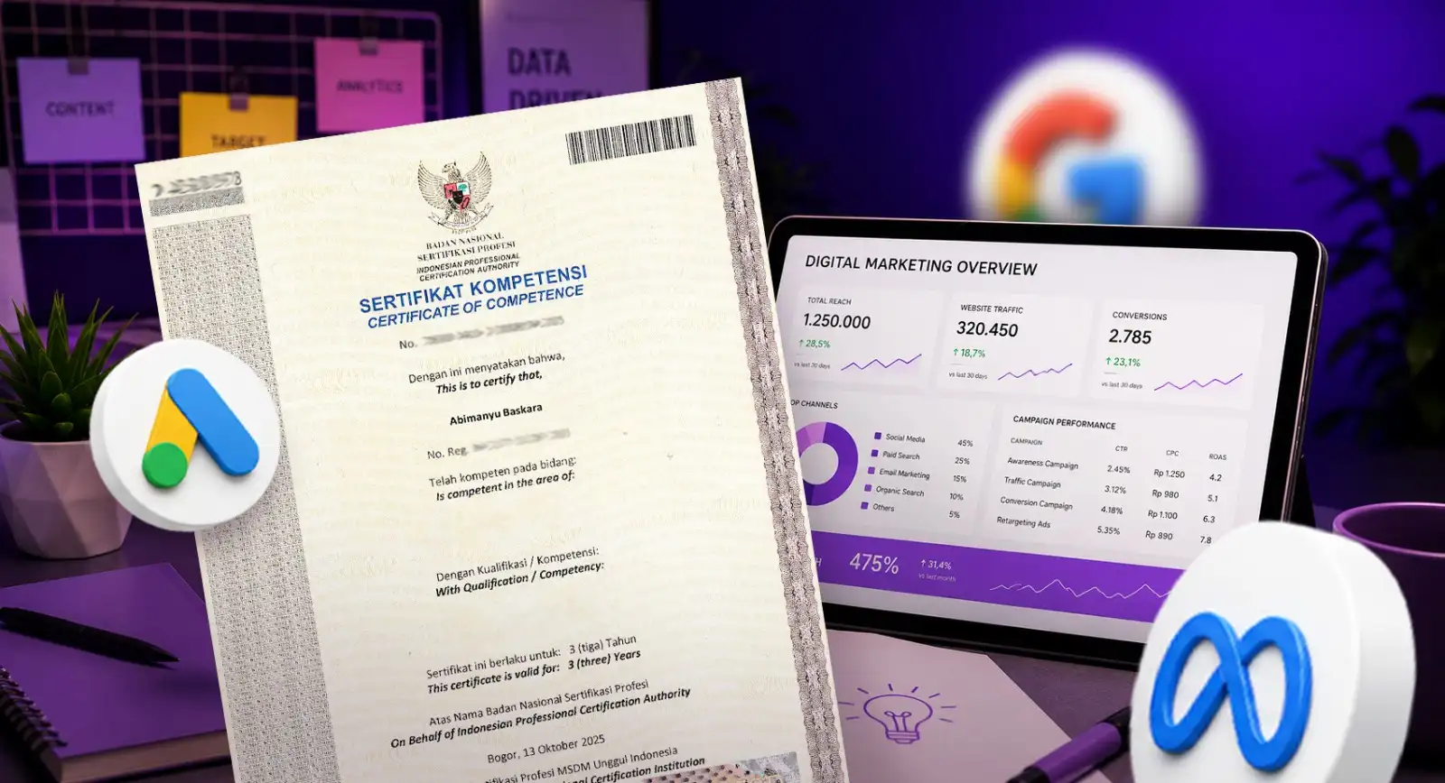Sertifikasi Digital Marketing BNSP